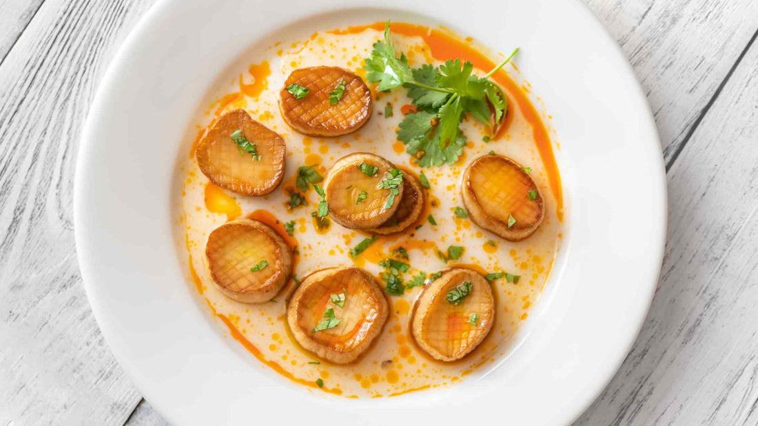 Lion's Mane Mushroom with Lemon Garlic Butter Sauce Recipe