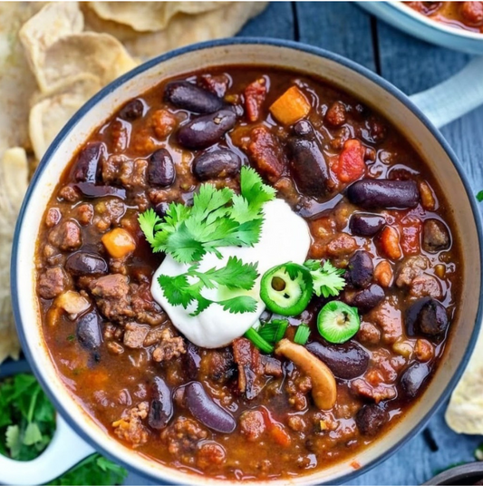 Lion's Mane Mushroom Chili