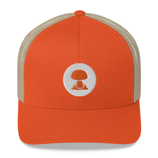 "Mushroom Hunter" Snap Back Cap