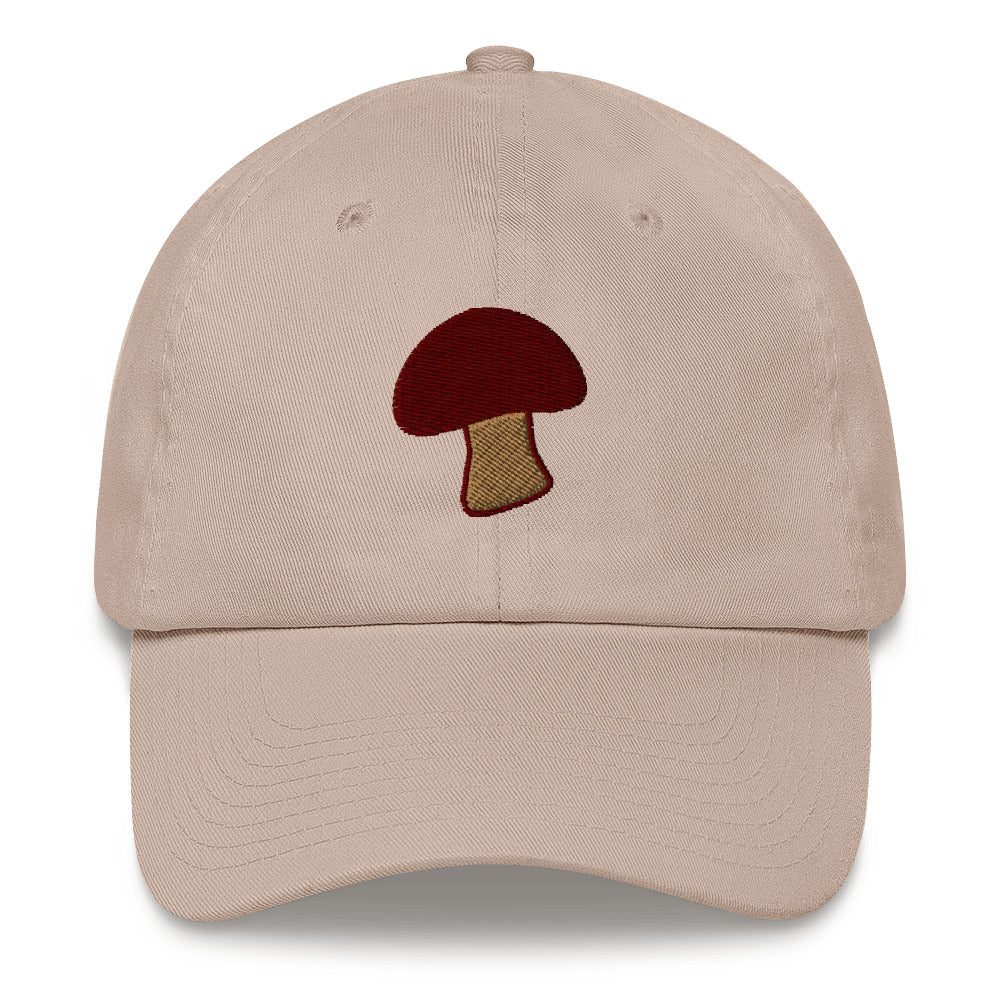 "Just a Mushroom" Dad Hat