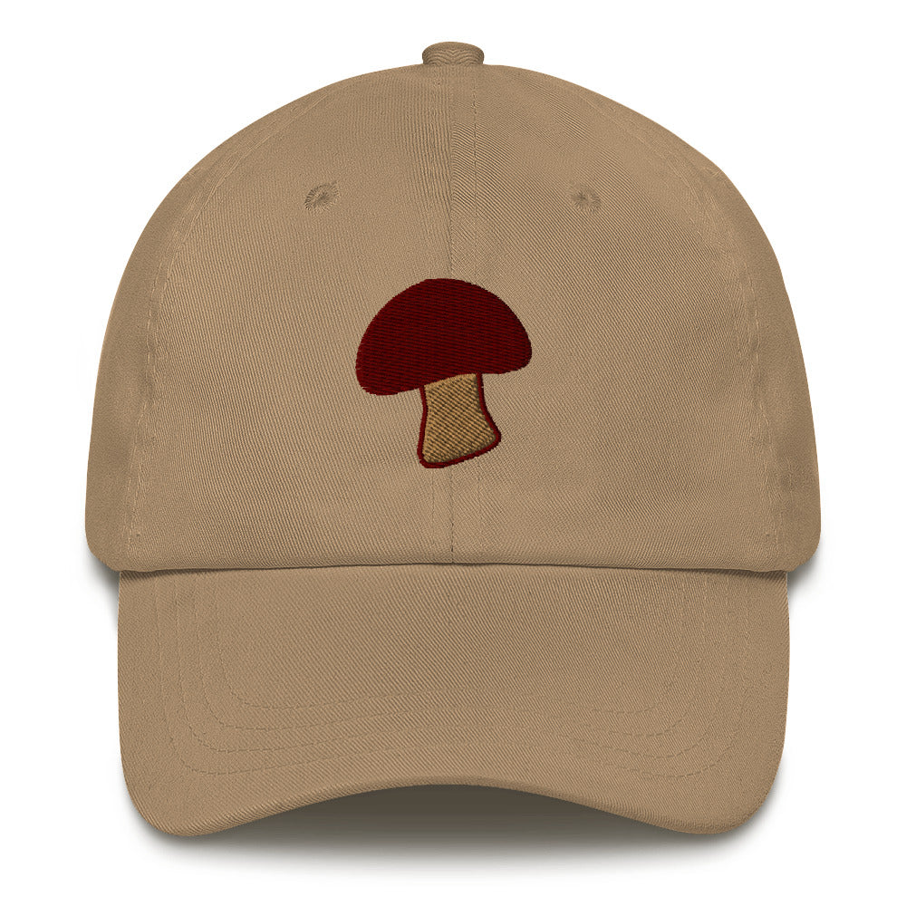 "Just a Mushroom" Dad Hat